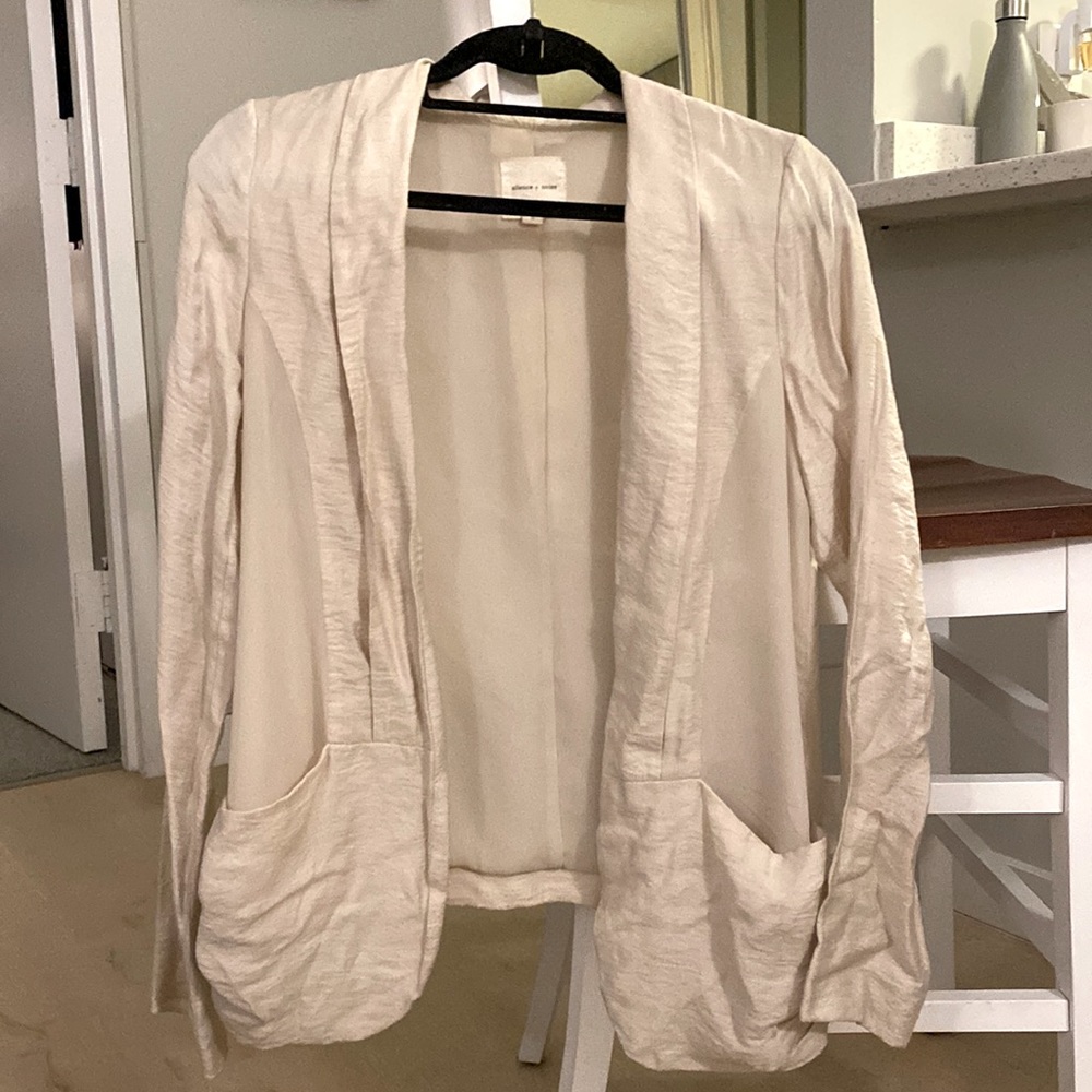 Urban Outfitters Cream colored Blazer Jacket